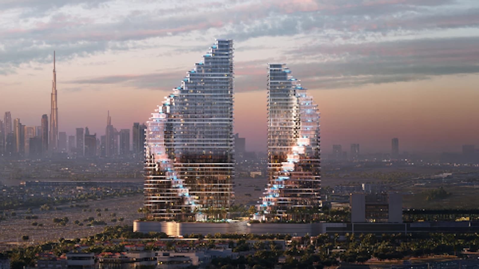 Binghatti Flare by Binghatti in Jumeirah Village Triangle