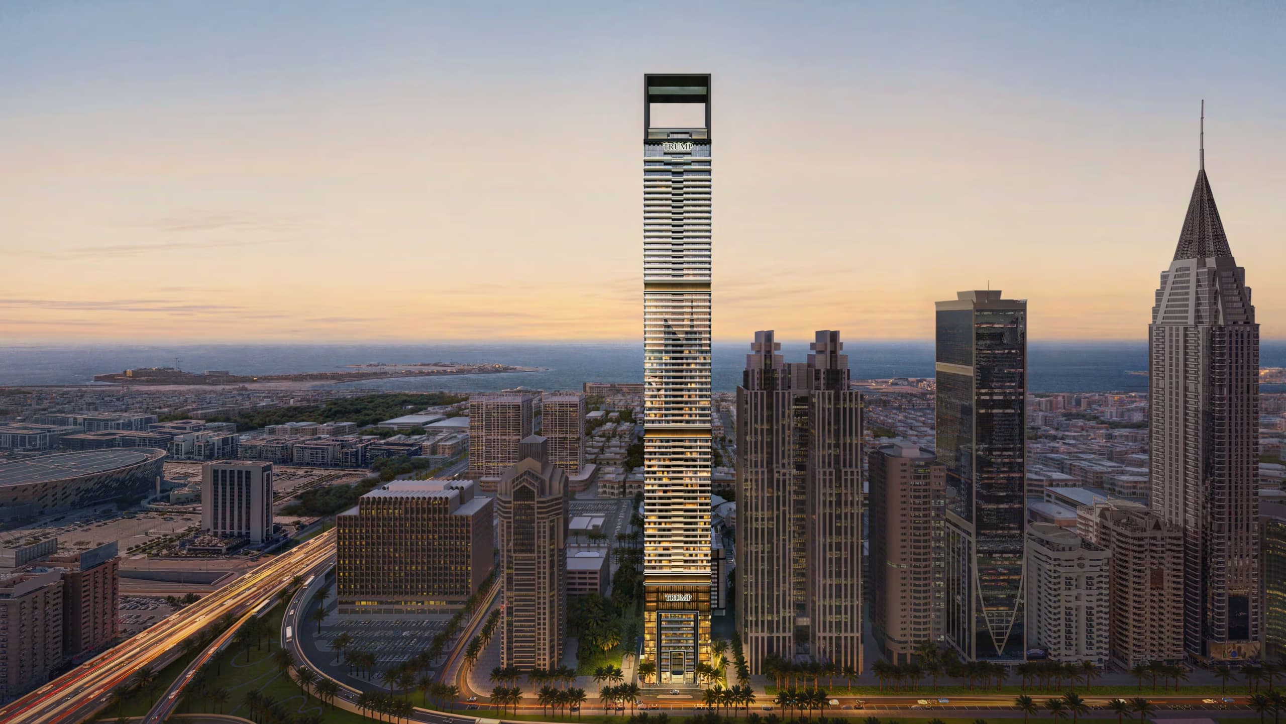 Trump International Hotel + Tower Dubai by Dar Global in Sheikh Zayed Road, Downtown